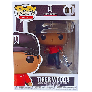 Tiger Woods - Tiger Woods (Red Shirt) Pop! Vinyl Figure
