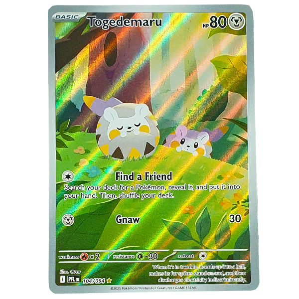 POKÉMON TCG - Togedemaru Illustration Rare - 104/094