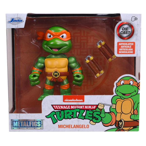 Teenage Mutant Ninja Turtles - Michelangelo 4" MetalFig Die-Cast Figure