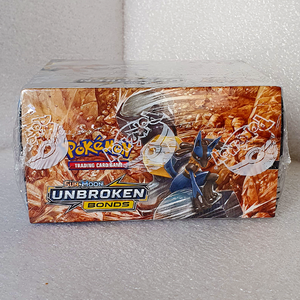 POKMON TCG - Sun & Moon Unbroken Bonds - Sealed Booster Box in Acryli Hero Stash POKMON TCG - Sun & Moon Unbroken Bonds - Sealed Booster Box in Acryli Hero Stash