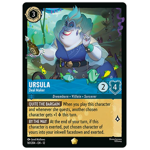 Disney Lorcana TCG - Ursula Deal Maker - 161/204