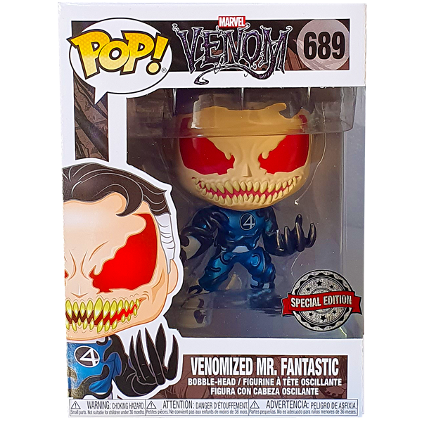 Venom - Venomized Mr. Fantastic (Metallic) Chase Exclusive Pop! Vinyl Figure