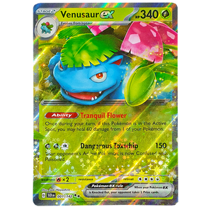 POKÉMON TCG - Venusaur EX Ultra Rare - 001/142