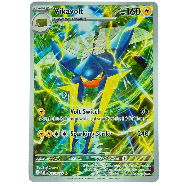 POKÉMON TCG - Vikavolt Illustration Rare - 230/217