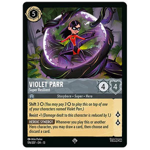 Disney Lorcana TCG - Violet Parr Super Resilient - 176/204