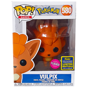 Pokemon - Vulpix Flocked SDCC 2020 Exclusive Pop! Vinyl Figure