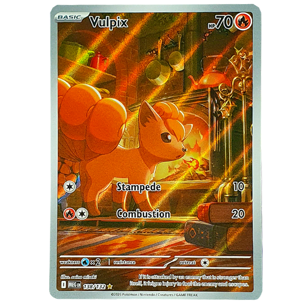 POKÉMON TCG - Vulpix Illustration Rare - 138/132