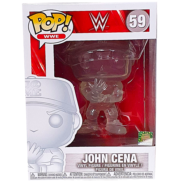 WWE - John Cena Invisible US Exclusive Pop! Vinyl Figure