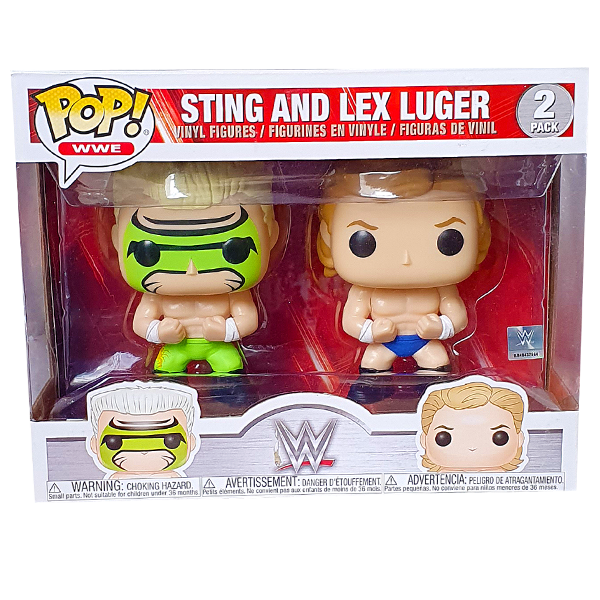 WWE - Sting and Lex Luger US Exclusive Pop! Vinyl Figure 2-Pack