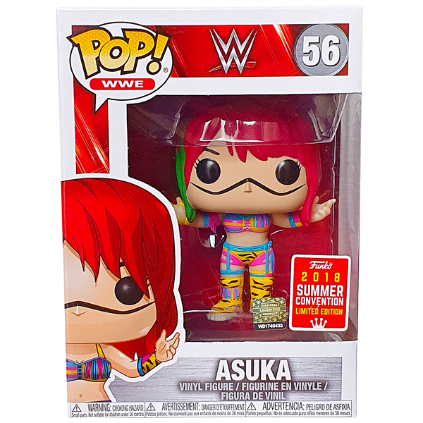 WWE - Asuka SDCC 2018 Exclusive Pop! Vinyl Figure
