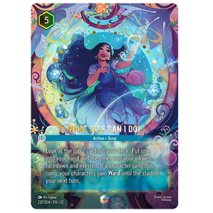Disney Lorcana TCG - What Else Can I Do?  - 237/204 - Enchanted