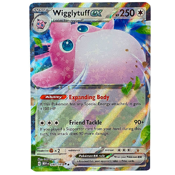 POKÉMON TCG - Wigglytuff EX Ultra Rare - 040/165