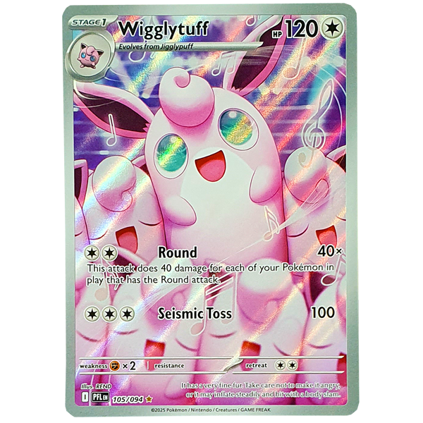 POKÉMON TCG - Wigglytuff Illustration Rare - 105/094