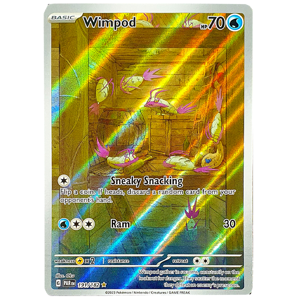 POKÉMON TCG - Wimpod Illustration Rare - 191/182