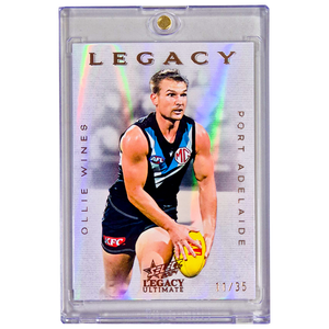 AFL Legacy Ultimate 2024 -  Ollie Wines Legacy Card - 11 /35