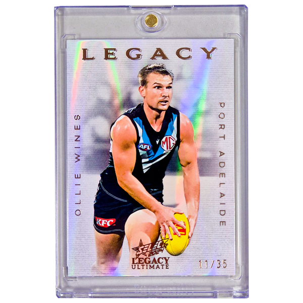 AFL Legacy Ultimate 2024 -  Ollie Wines Legacy Card - 11 /35