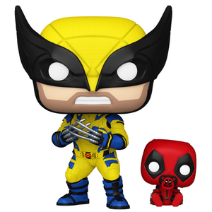 Deadpool & Wolverine - Wolverine with Babypool Pop! Vinyl Figure