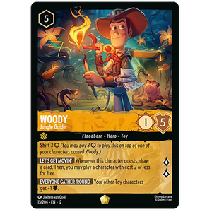 Disney Lorcana TCG - Woody Jungle Guide  - 15/204