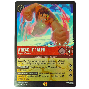 Disney Lorcana TCG - Wreck-It Ralph Raging Wrecker - 103/204 - Cold Foil