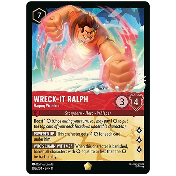 Disney Lorcana TCG - Wreck-It Ralph Raging Wrecker - 103/204