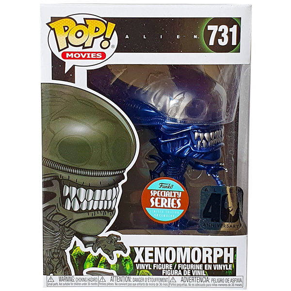 Alien - Xenomorph Blue Metallic  Specialty Series Exclusive Pop! Vinyl Figure