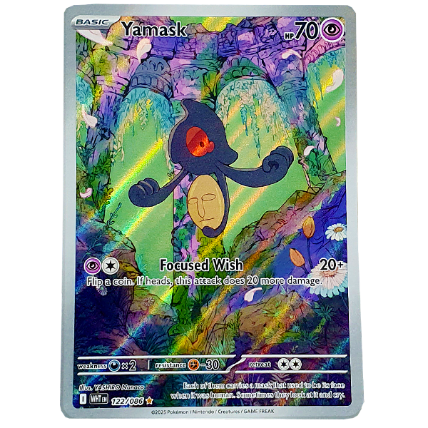 POKÉMON TCG - Yamask Illustration Rare - 122/086