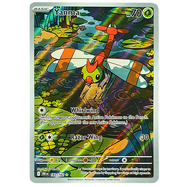 POKÉMON TCG - Yanma Illustration Rare - 183/182