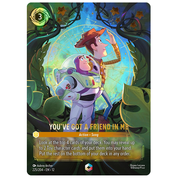 Disney Lorcana TCG - You've Got a Friend in Me  - 225/204 - Enchanted