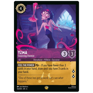 Disney Lorcana TCG - Yzma Conniving Chemist - 56/204 - Legendary