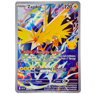 POKÉMON TCG - Zapdos Illustration Rare - 133/128