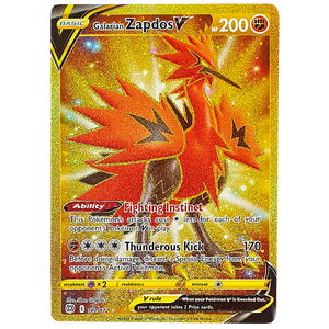 POKÉMON TCG - Galarian Zapdos Secret Rare - 182/172