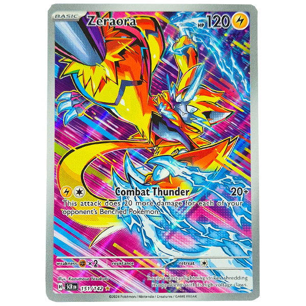 POKÉMON TCG - Zeraora Illustration Rare - 151/142