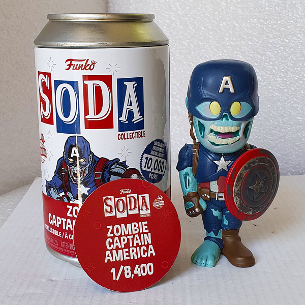 Marvel: What If…? - Zombie Captain America SODA Figure