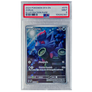 POKÉMON TCG - Zorua Illustration Rare - 075/064 - PSA Graded 9