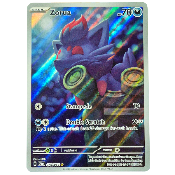 POKÉMON TCG - Zorua Illustration Rare - 075/064