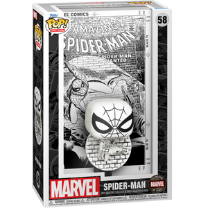 PRE-ORDER Marvel: 85th Anniversary - The Amazing Spider-Man Black & White #70 Pop! Comic Covers with Case - PRE-ORDER