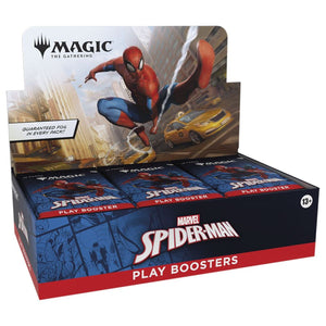 PRE-ORDER - Magic the Gathering TCG - Spider-Man - Sealed Play Booster Box - PRE-ORDER - LIMIT OF 1 PER CUSTOMER