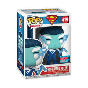 DC Super Heroes - Superman (Blue) NYCC 2021 Exclusive Pop! Vinyl Figure