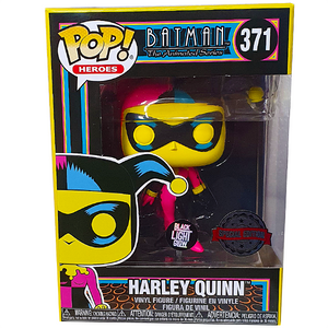 Batman The Animated Series - Harley Quinn Blacklight US Exclusive Pop! Vinyl Figure