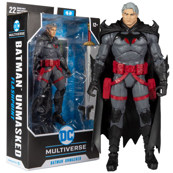 Batman - Flashpoint Batman Unmasked DC Multiverse 7” Action Figure