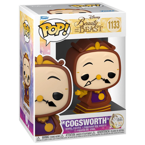 Beauty and the Beast - Cogsworth 30th Anniversary Pop! Vinyl Figure