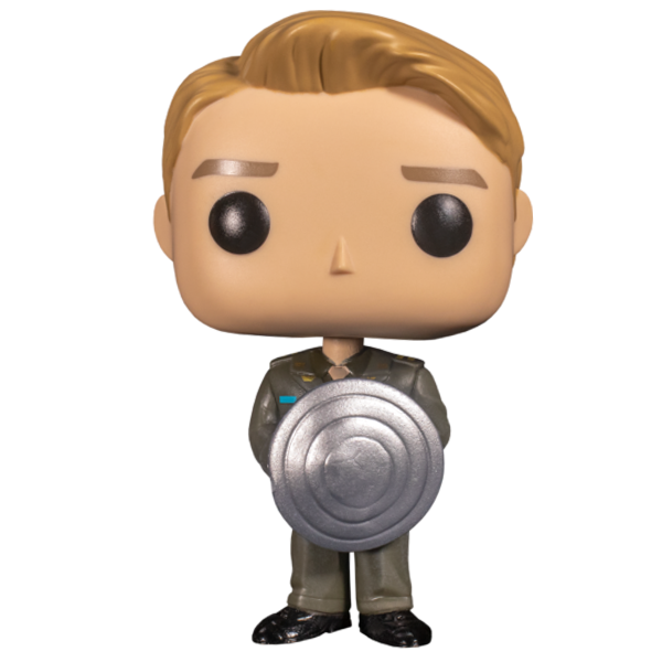 Captain America: The First Avenger - Captain America with Prototype Shield US Exclusive Pop! Vinyl Figure