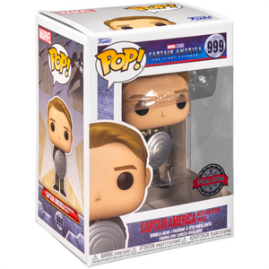 Captain America: The First Avenger - Captain America with Prototype Shield US Exclusive Pop! Vinyl Figure