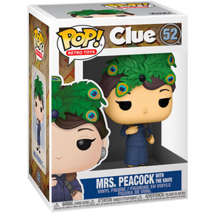 Clue - Mrs. Peacock with the Knife US Exclusive Pop! Vinyl Figure