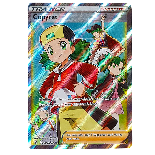 POKÉMON TCG - Copycat Full Art Ultra Rare - 200/203