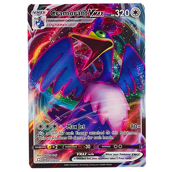 POKÉMON TCG - Cramorant VMax Ultra Rare - 055/072