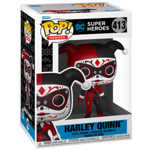 DC Super Heroes - Harley Quinn Dia de los Muertos Pop! Vinyl Figure