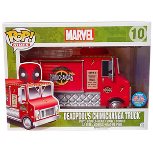 Marvel - Deadpool's Chimichanga Truck (Red) NYCC 2015 Exclusive Pop! Rides Vinyl Figure