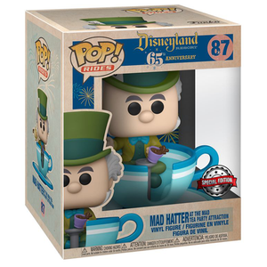 Disneyland 65th Anniversary - Mad Hatter at the Mad Tea Party Attraction US Exclusive Pop! Rides Vinyl Figure