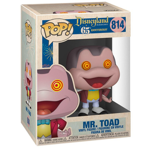 Disneyland 65th Anniversary - Mr. Toad with Spinning Eyes Pop! Vinyl Figure